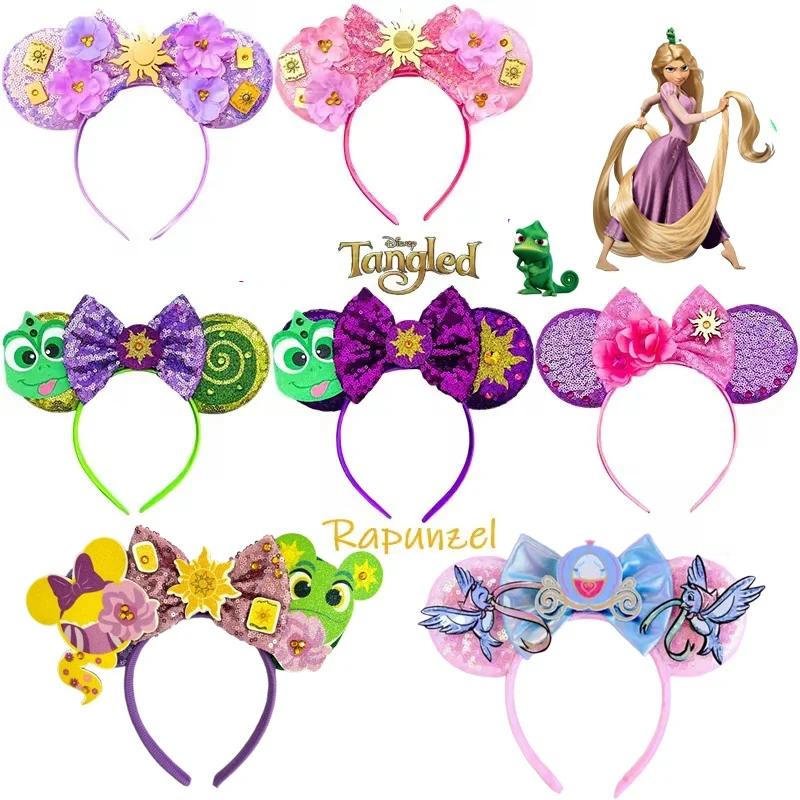 Mickey Mouse grenouille Prince princesse oreille bandeau pour adultes enchanté Rose bandeaux femmes 
