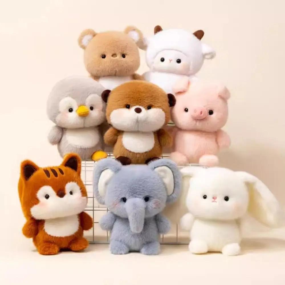 Mignon 16 cm peluche compagnon poupée Capybara éléphant peluche oreiller ours en peluche Animal en p