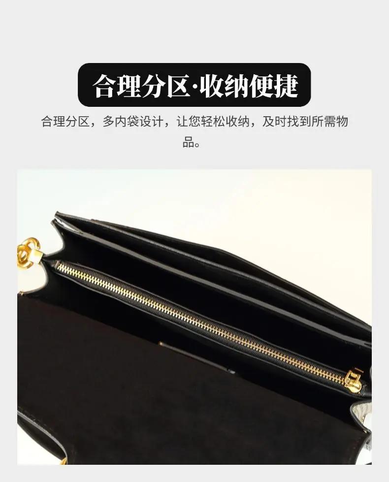 Sac à langer de luxe carré pour femme, grande capacité, sac fourre-tout élégant en cuir, sac à bando