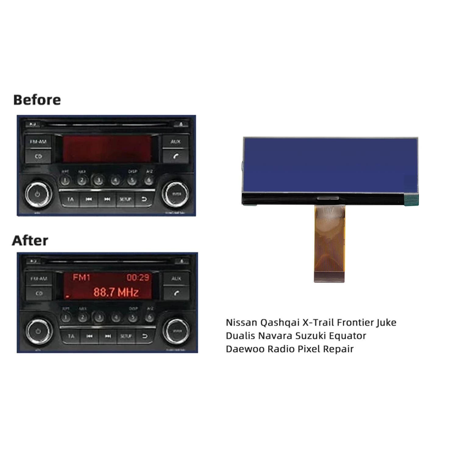Écran LCD pour Nissan Qashqai, Juke Suzuki Dualis X Trail, écran stéréo de voiture, réparation de pi