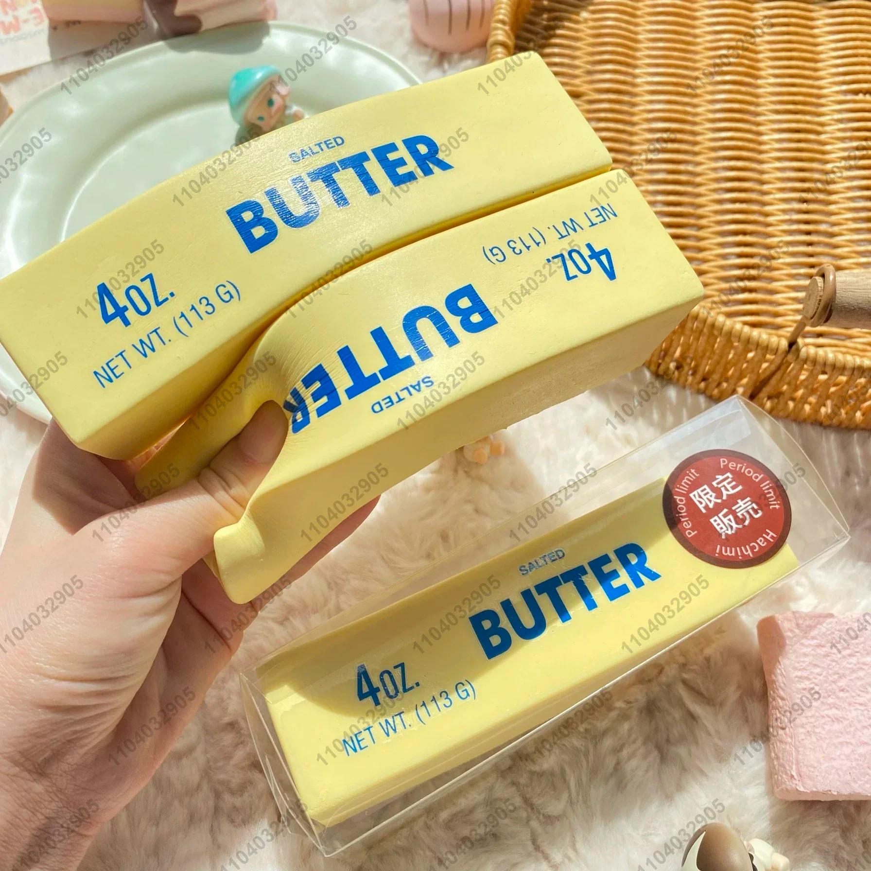 Bâton de beurre jouet Squishy jouet à presser à montée lente barre de beurre brique Squishy Fidget j