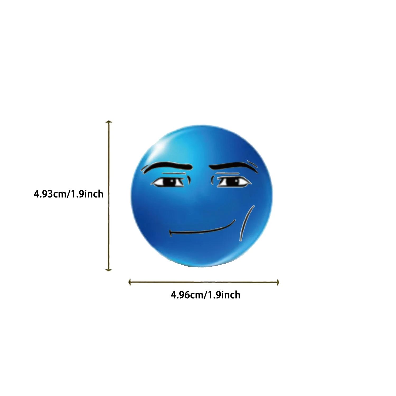 58 pièces Robloxs visage gagnant sourire-poulet pépite Meme série dessin animé étanche décoratif tas