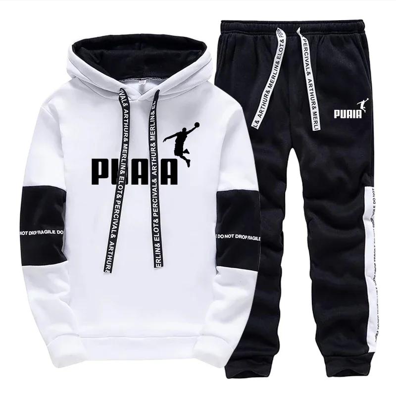 Offres spéciales hommes survêtement imprimer sweats décontractés vêtements de sport une pièce à capu