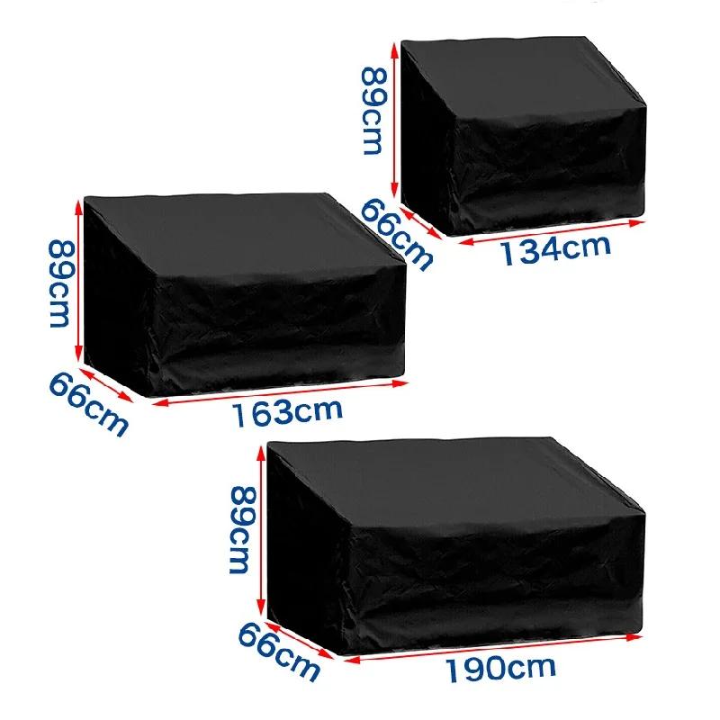 Juste de Protection Imperméable pour Banc de Jardin, Couverture Anti-Poussière, pour Meubles d'Extér