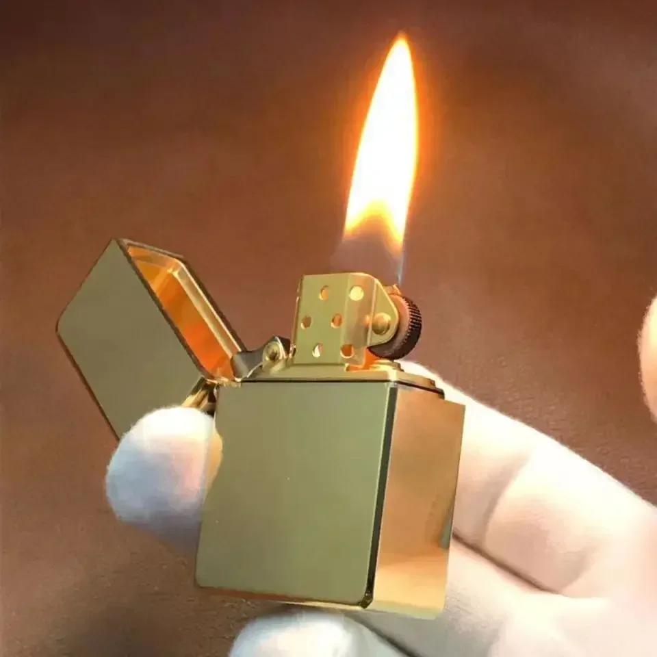 Zorro 912 rétro haut de gamme étanche robuste kérosine briquet 3/5 charnière métal essence briquet h