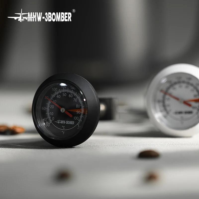 MHW-3BOMÉRO 0 à 100 ℃   Thermomètre à cadran pour cafetière, pichet à mousse de lait, café professio