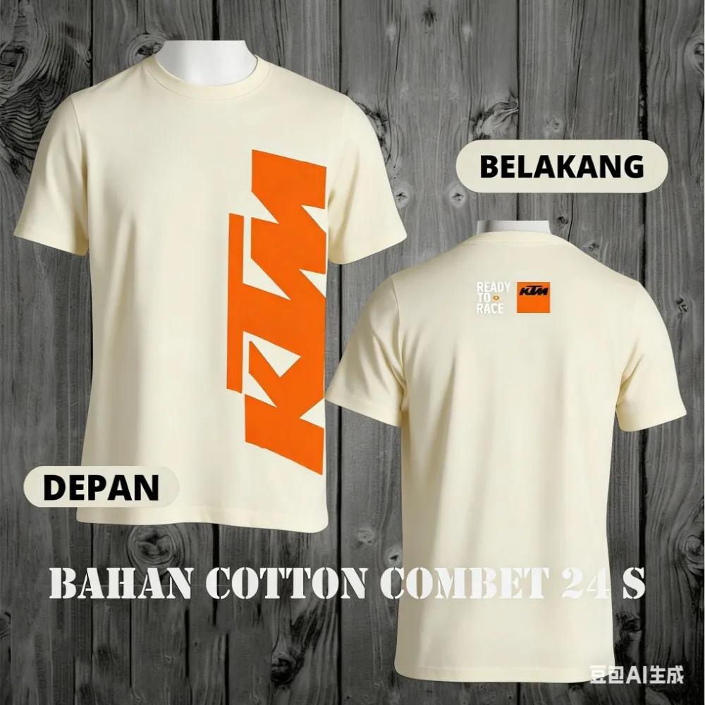T-shirt de course KTM Ready To Race pour hommes, t-shirt décontracté unisexe, adapté à un usage quot