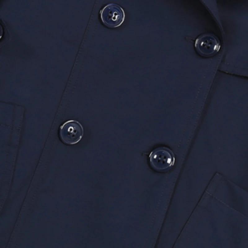 Veste coupe-vent à dos court pour bébé fille et garçon, manteau anti-poussière, vêtements d'extérieu