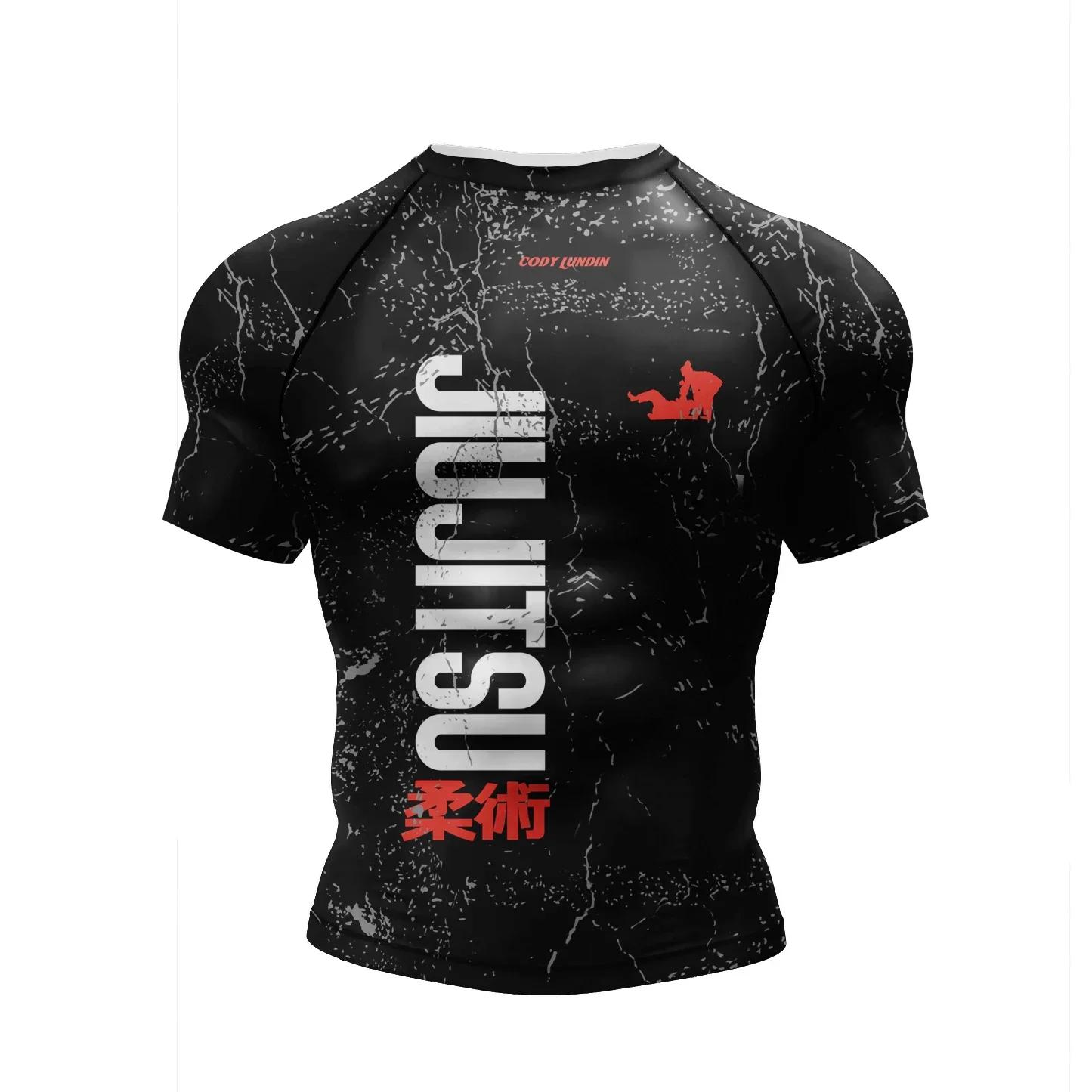 T-shirt de sport pour homme à séchage rapide et respirant, imprimé en 3D, pour l'extérieur, le stree