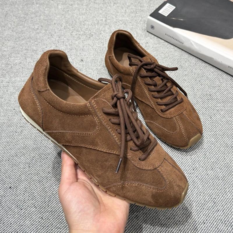 AIYUQI 2026 Nouvelles baskets plates antidérapantes pour femmes, chaussures d'entraînement allemande
