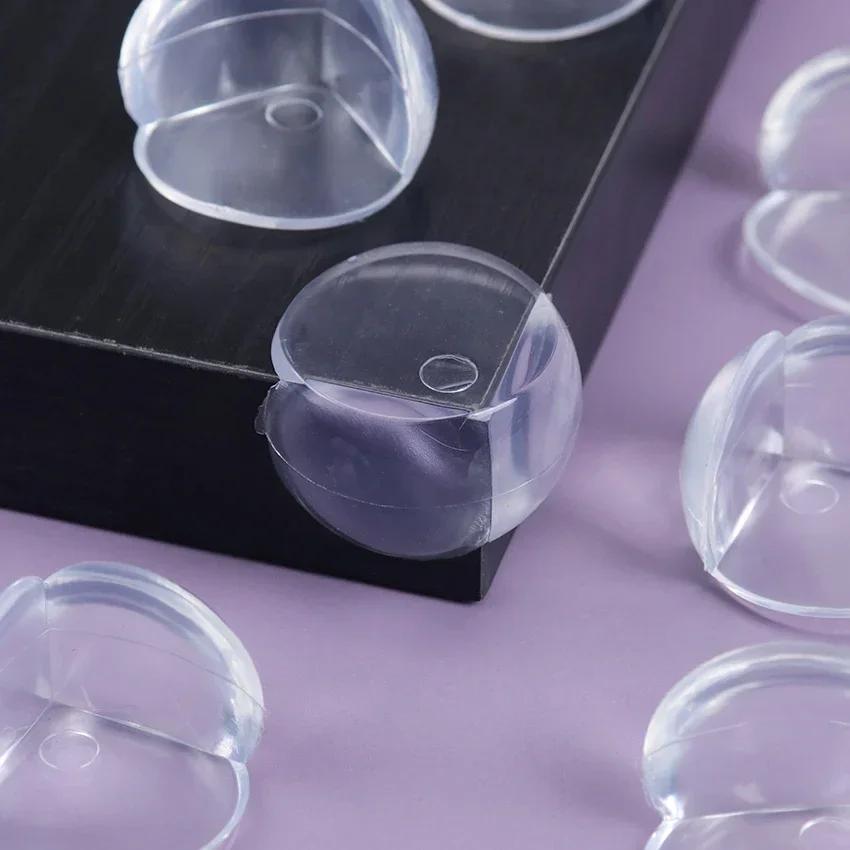 Protections d'angle de Table à l'épreuve des enfants, 16 pièces, protecteurs de bords sphériques tra