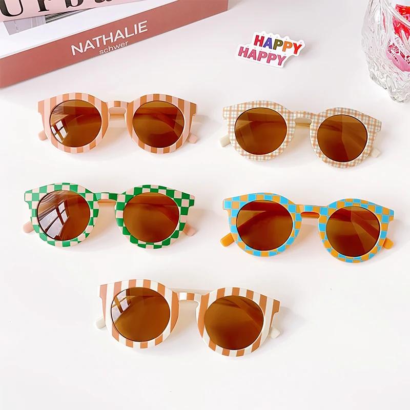 Lunettes de soleil classiques 2026 pour enfants, protection solaire extérieure, couleurs variées, pr