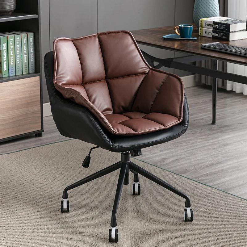 Chaises d'ordinateur de bureau et de salon, meubles de maison, tabouret de bureau rotatif, assise co