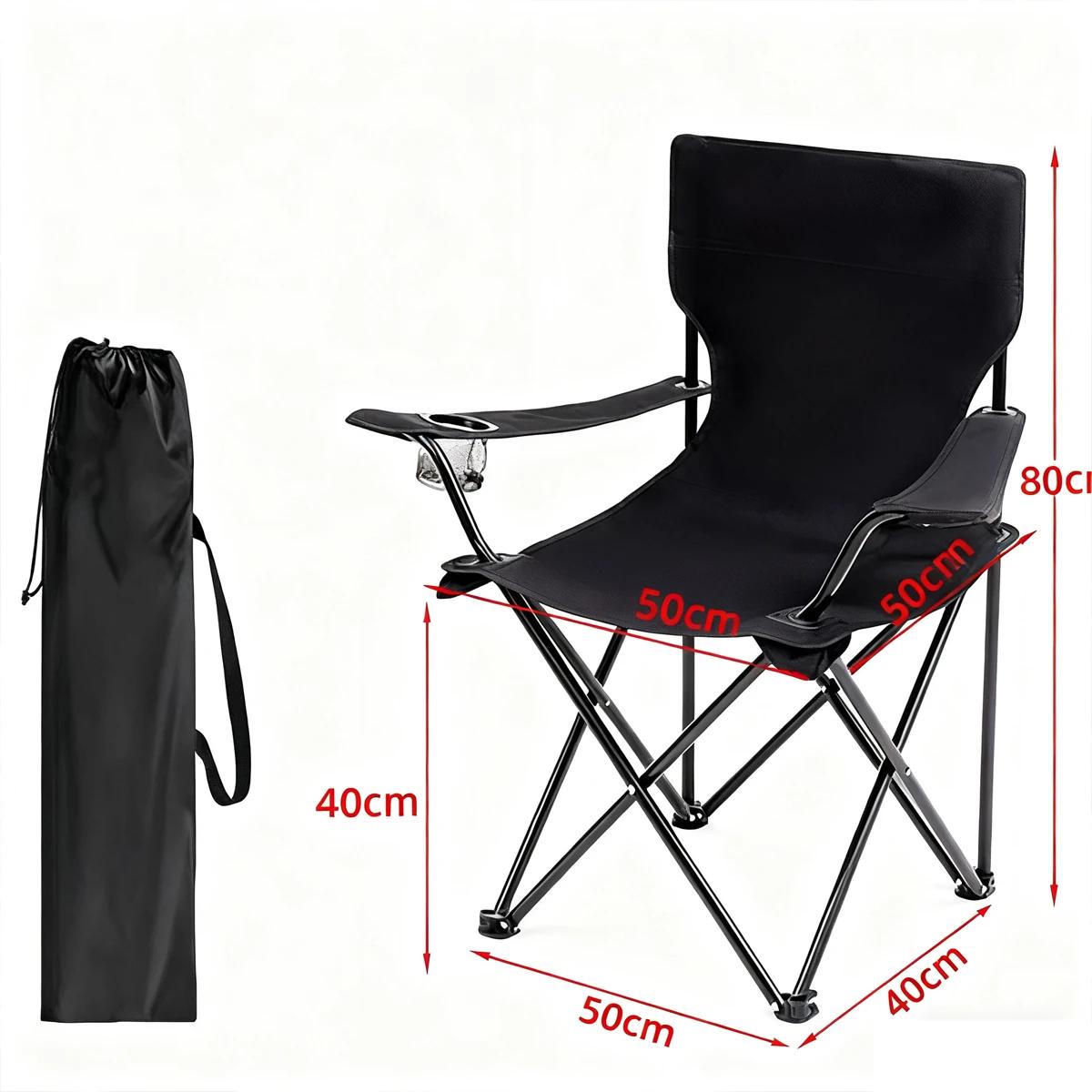 Chaises de Camping pliantes, chaise de pêche, meubles de terrasse de plage, fauteuil Portable de voy