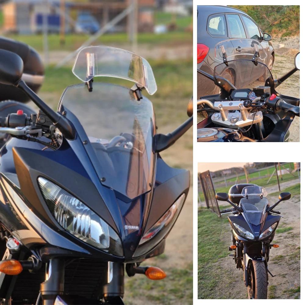 Extension universelle de pare-brise de moto, déflecteur de becquet réglable pour Benelli TRK 502 TRK