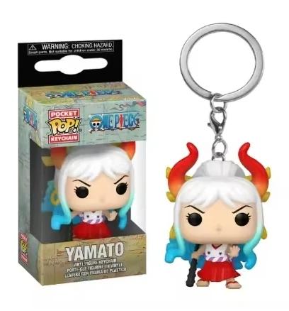 Funko POP porte-clés de poche une pièce Roronoa Zoro Yamato Chopper poupées en vinyle figurine modèl