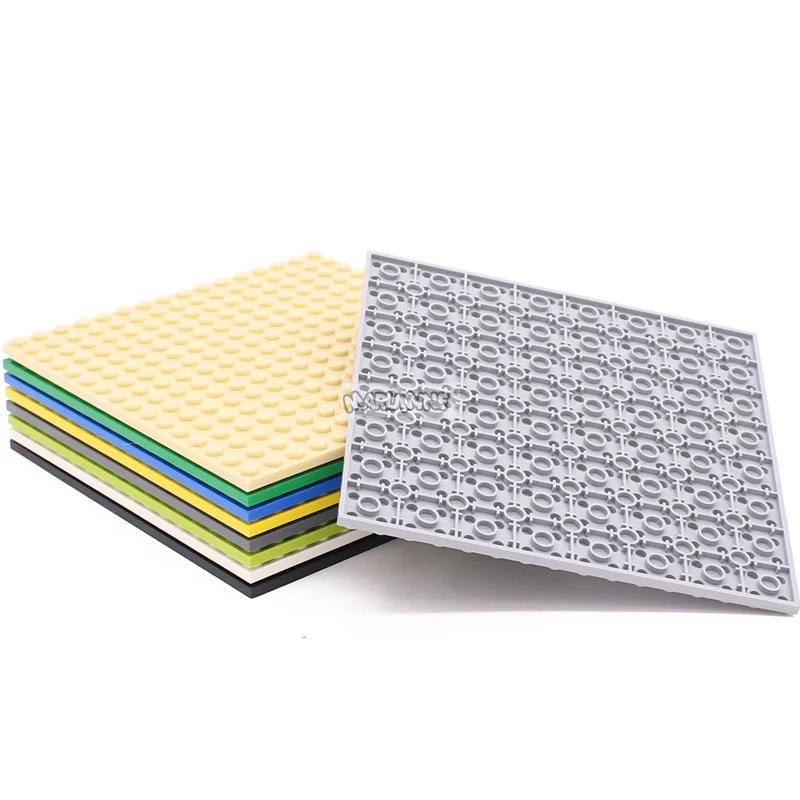 Marumine – blocs de Construction, plaque de Base Double face 16x16 91405, pièces à assembler, brique