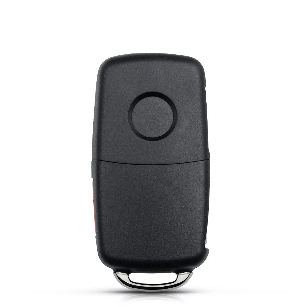 KEYYOU 10 pièces 2/3/4 boutons coque de clé à distance pour Skoda Octavia VW Volkswagen Golf Mk6 Tig