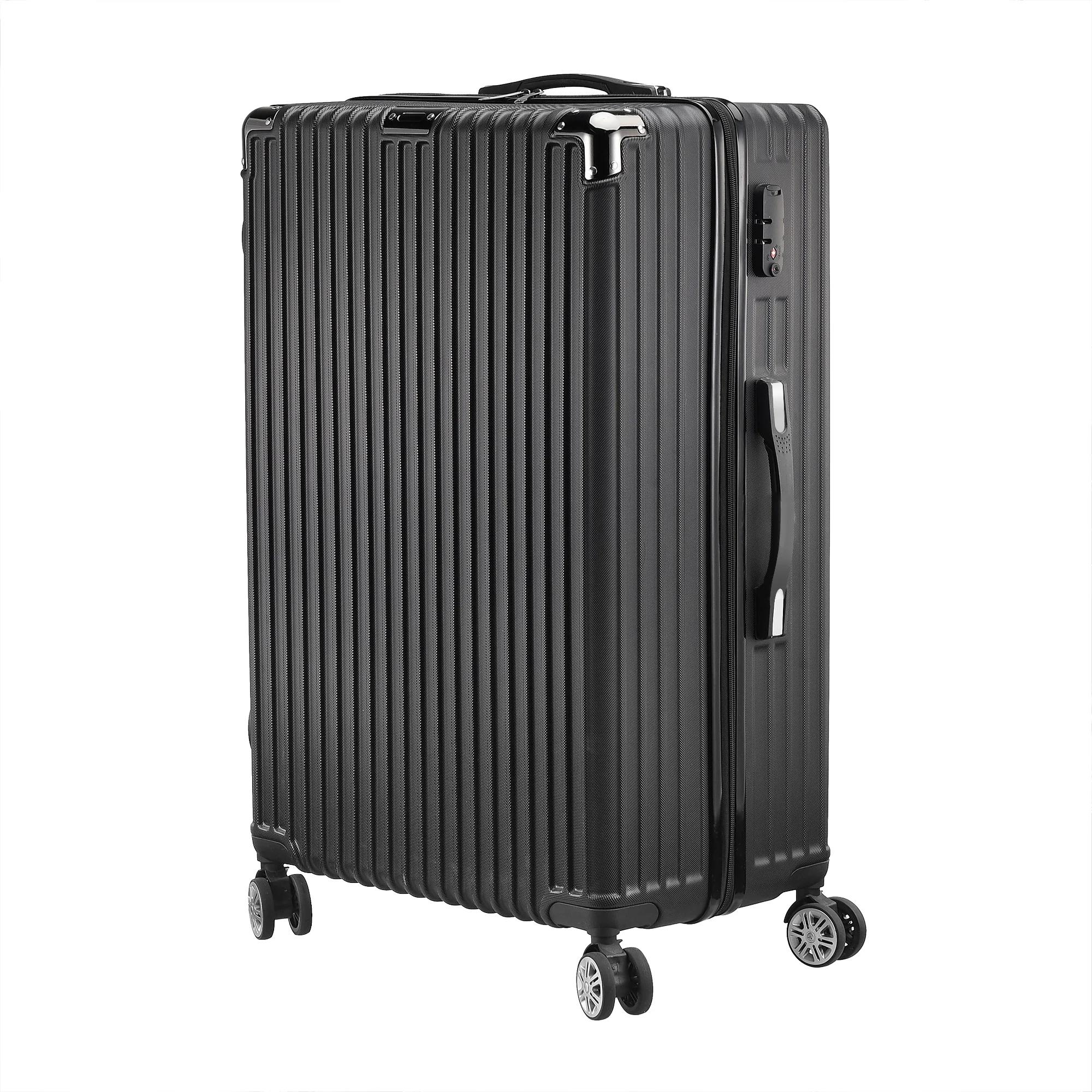 Ensemble de valises Anajqaqia 3 pièces, valise en ABS avec roulettes 360° °   Roues pivotantes et po