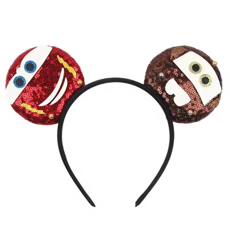 Voitures Mickey Mouse oreille bandeau 95 Flash cheveux accessoires parc d'attractions habiller garço