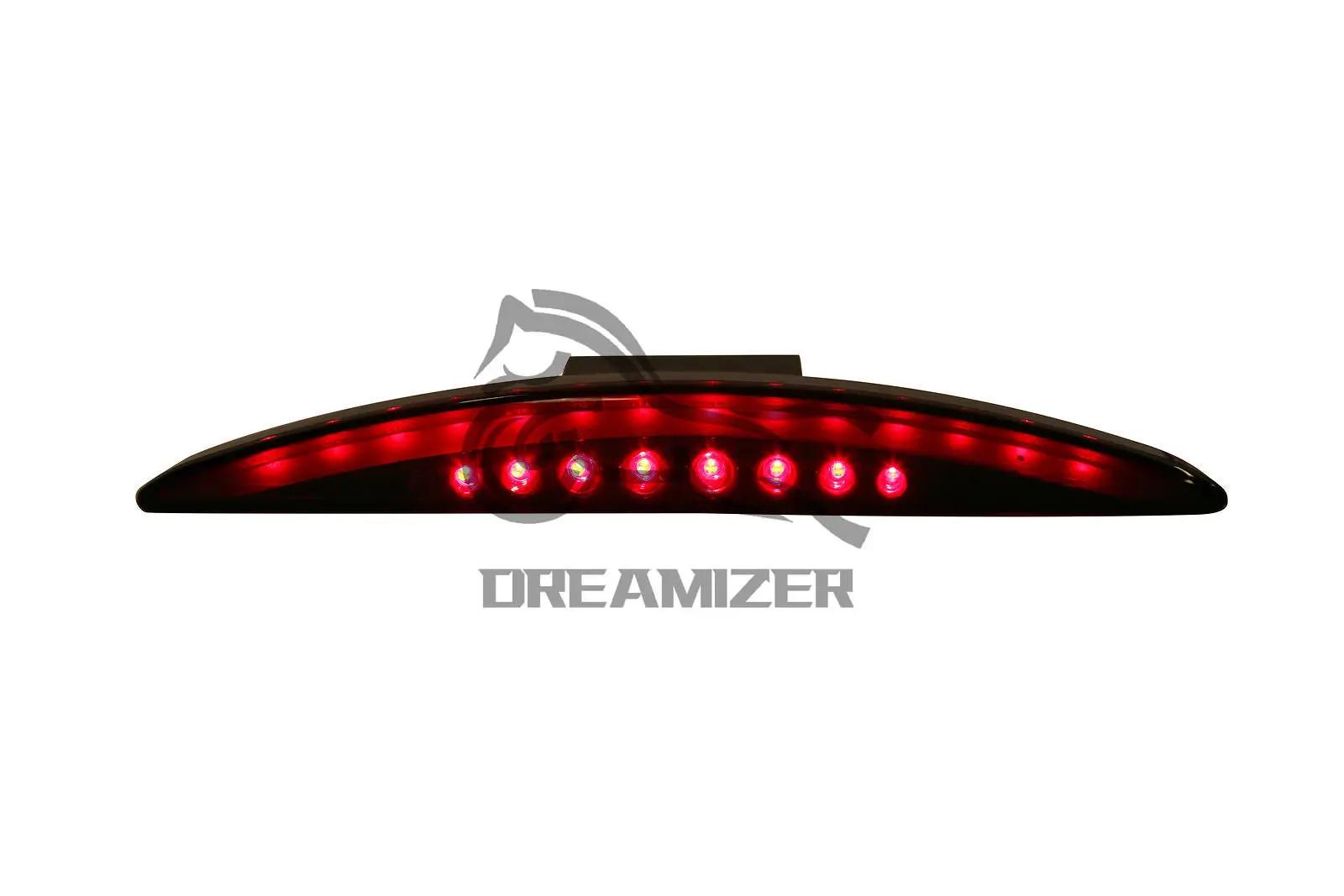 Feu arrière de frein à LED rouge pour vélo moto Touring Sportster XL 883 1200 Cafe Racer feu arrière