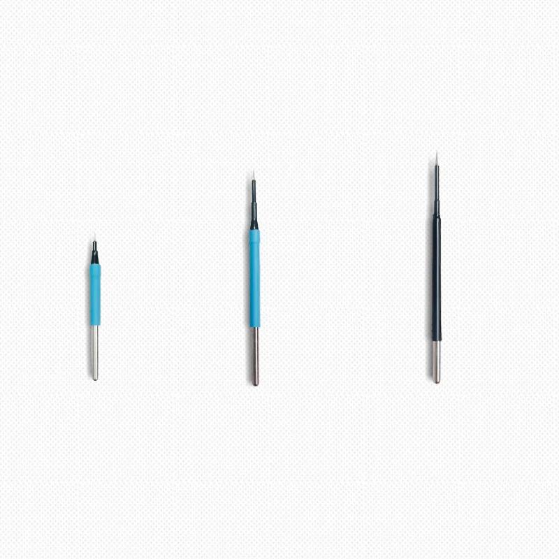 Électrode à aiguille en tungstène à intervention minimalement invasive, couteau de beauté non adhési