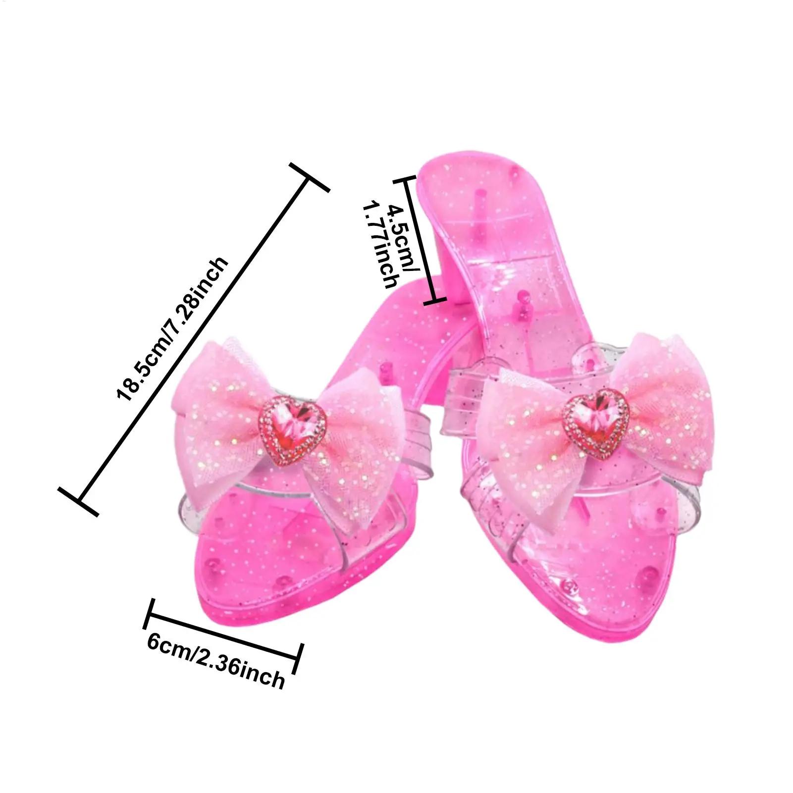 Chaussures de princesse en cristal, accessoires de Cosplay, talons hauts, jeux de maison pour mascar