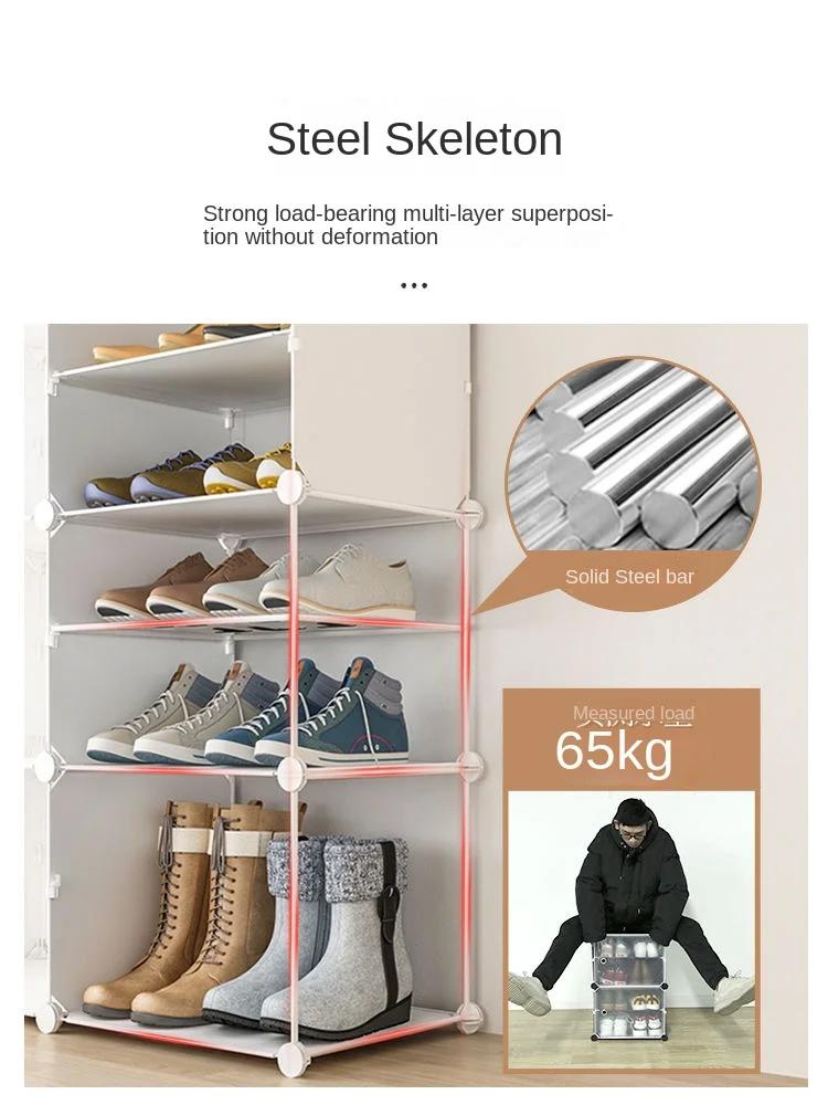 Meuble de Rangement pour Chaussures T1, Moderne et Simple, Meuble de Couloir de Maison, Armoire Lumi