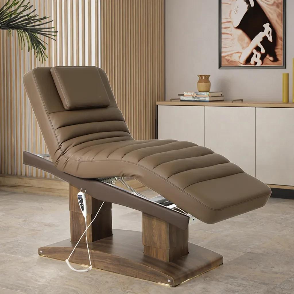 Lit à cils électrique cils Spa Massage De beauté Facial Cama De Masajes lit De tatouage électrique p