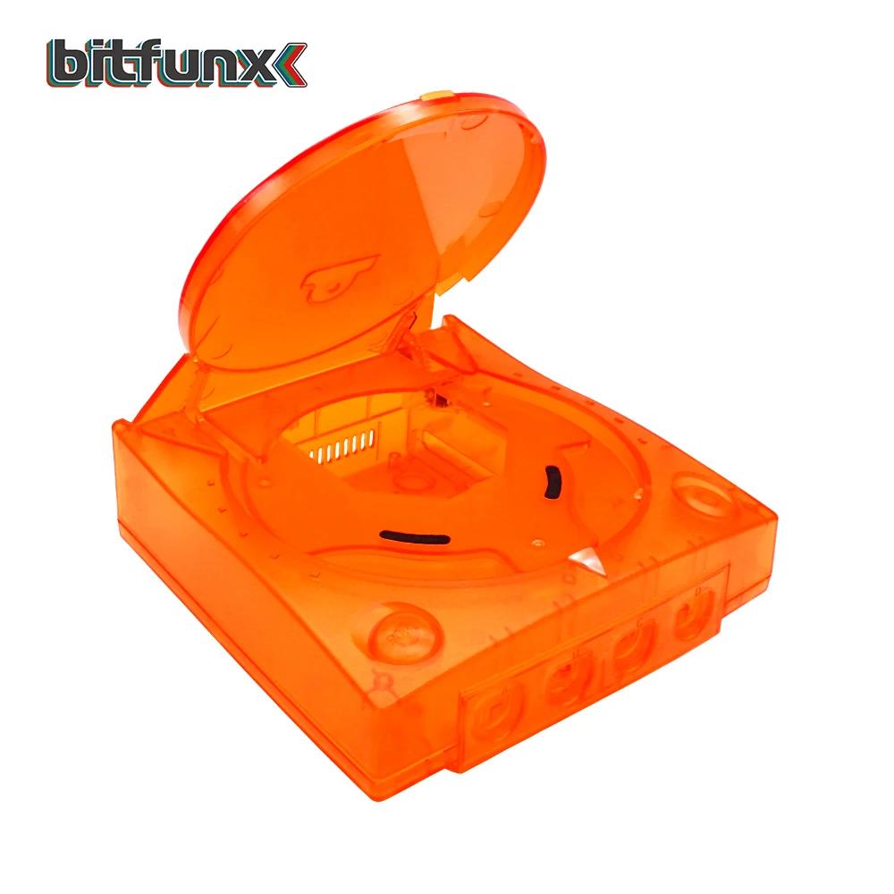 Bitfunx-Coque Translucide de Remplacement en Plastique pour SEGA Dreamcast, Boîtier Transparent pour