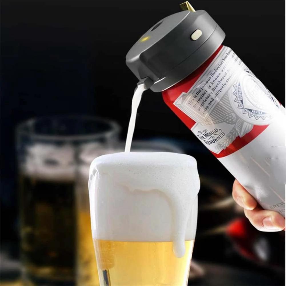Machine à mousse de bière en conserve portable, utilisation spéciale pour la bière en conserve, mach