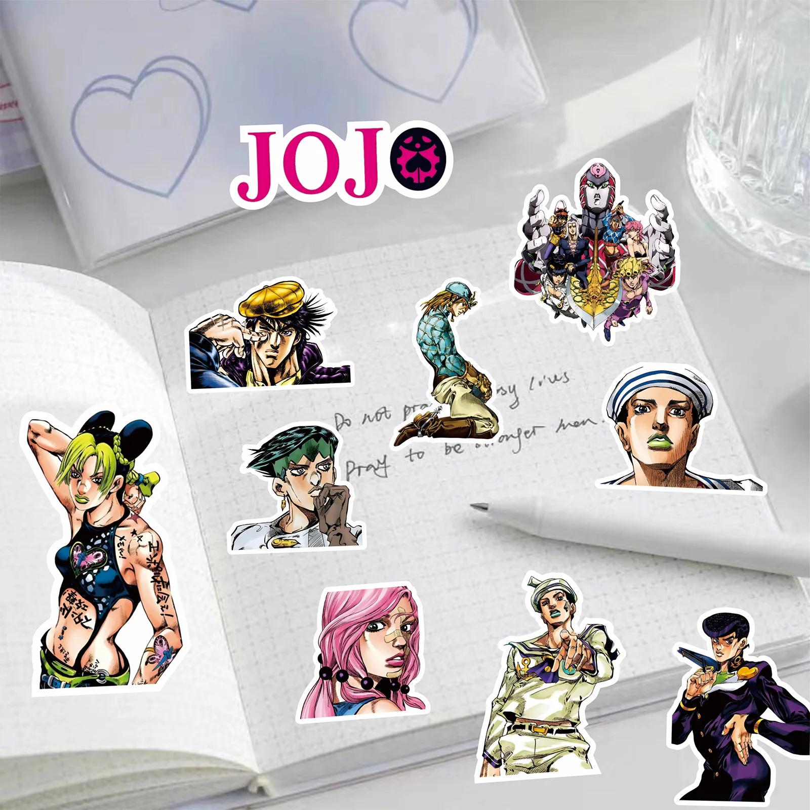 10/40/82 PIÈCES Chaud Anime JoJo's Bizarre Adventure Cool Personnalité Créative Décorative Graffiti 
