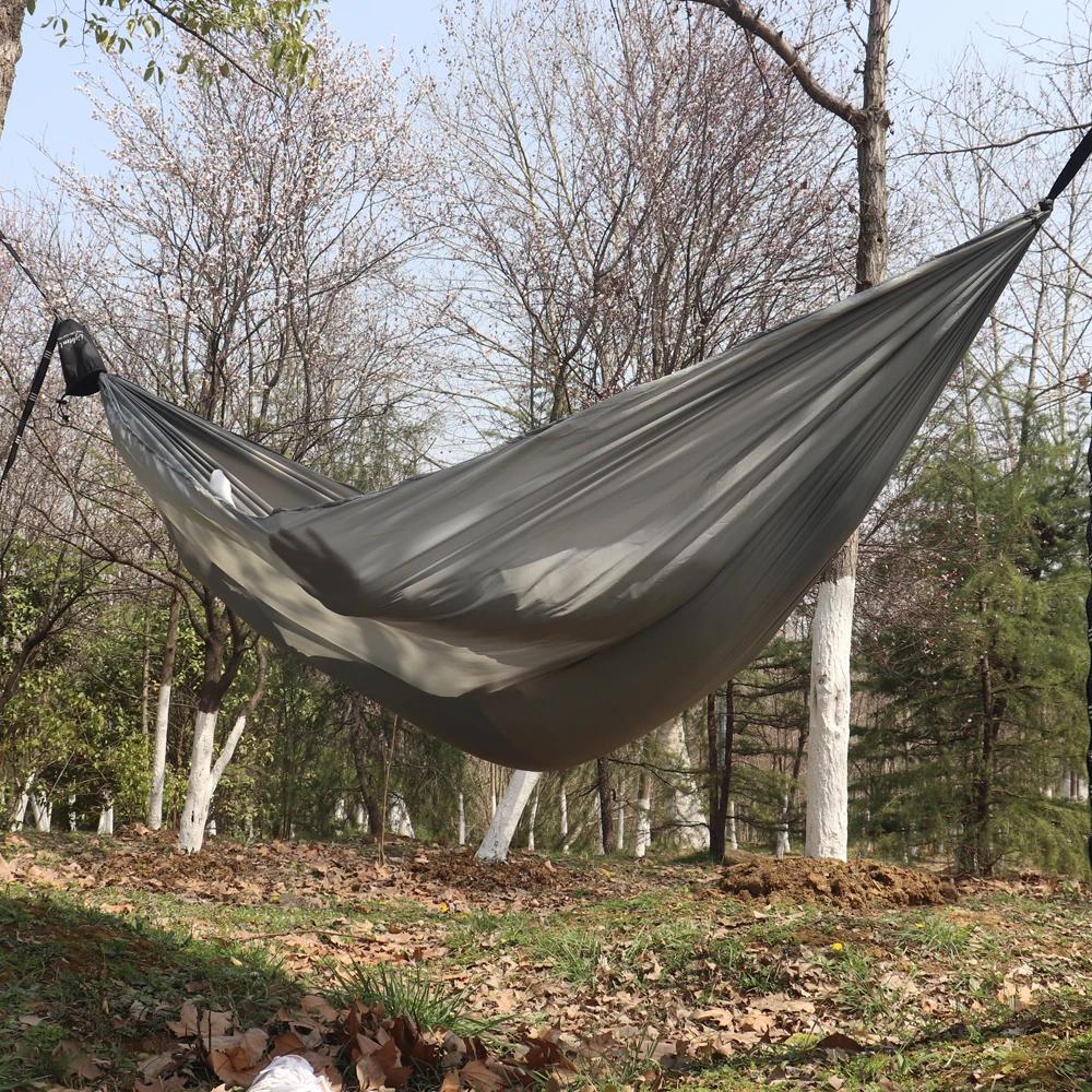 Hamac de Camping ultraléger en Nylon, Parachute, 380T (20D), petit, pour randonnée, Camping et activ