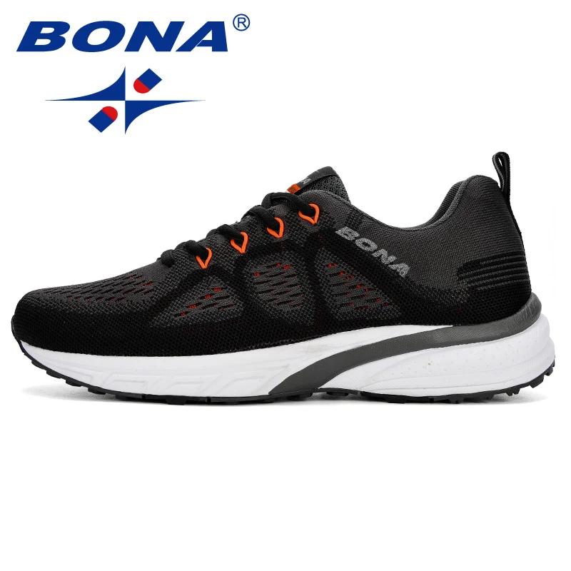 Chaussures de course confortables BONA, chaussures de sport respirantes et antidérapantes, chaussure