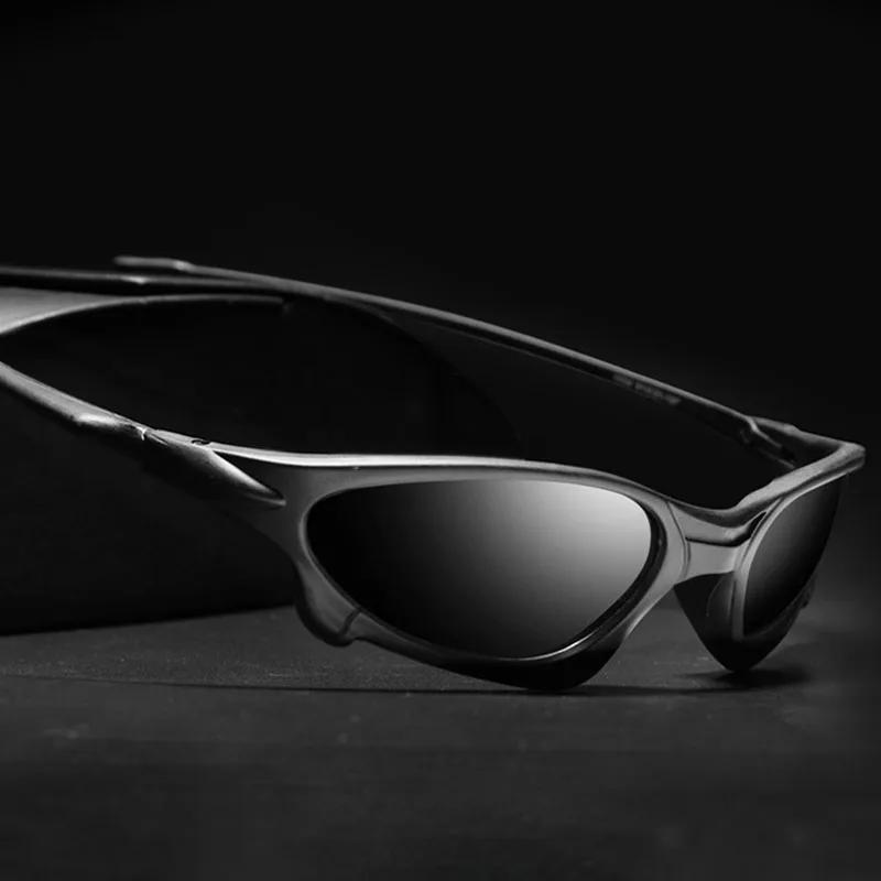 Hommes lunettes de soleil polarisées cyclisme Sports de plein air lunettes de soleil pêche course UV