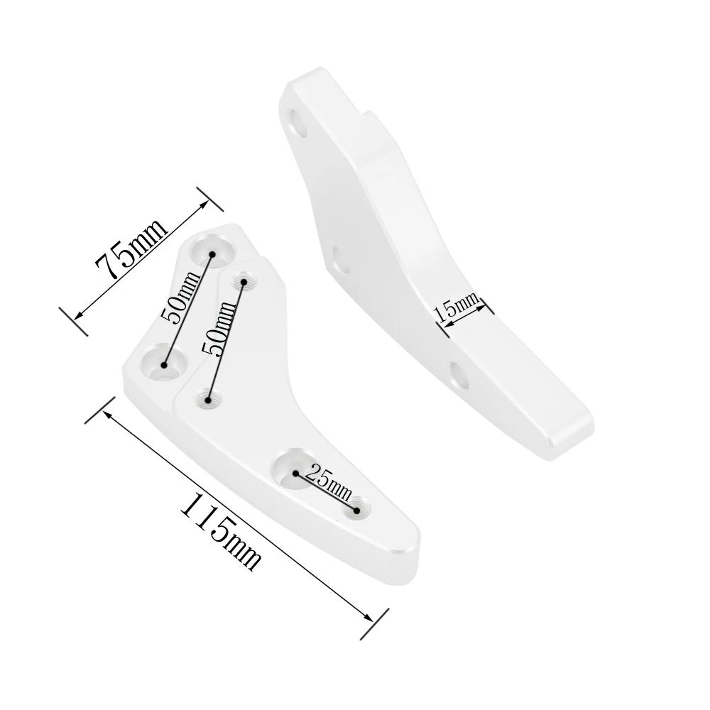 Rehausseurs de guidon de moto en alliage d'aluminium, adaptateurs de hauteur de 18mm pour BMW K1600G