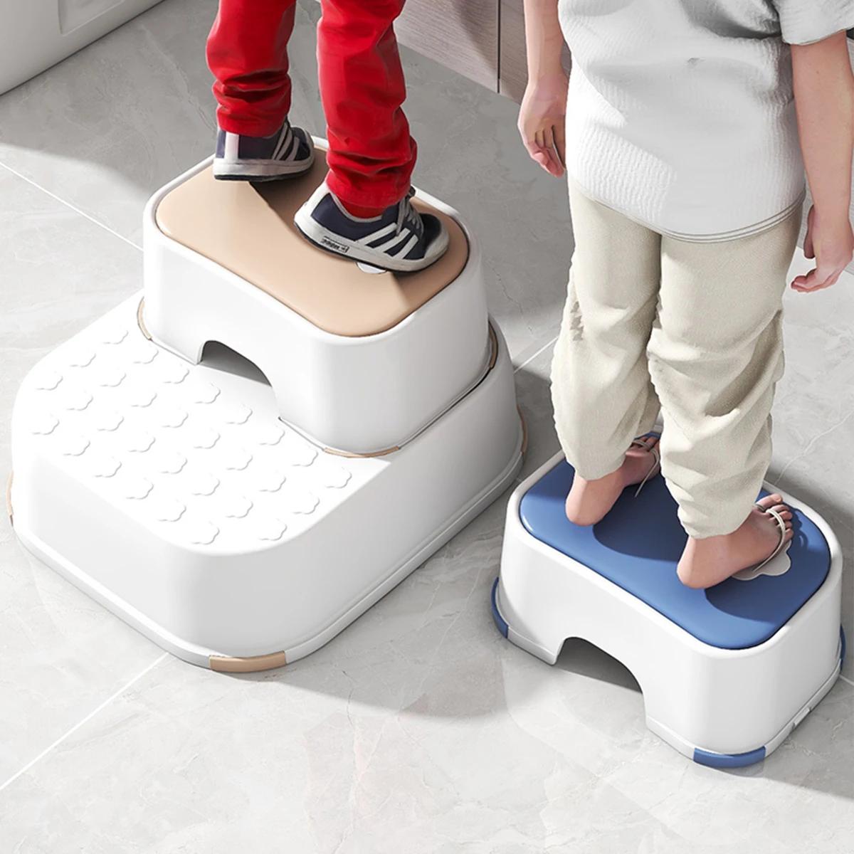 WORTHBUY Marchepied antidérapant pour enfants, sécurité, tabouret d'entraînement, piste de lavage, m