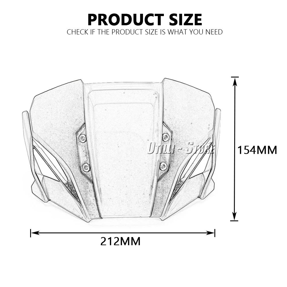 Pare-brise de moto pour HONDA CB650R CB1000R CB 650 1000 R, accessoires carénage de pare-brise ABS, 