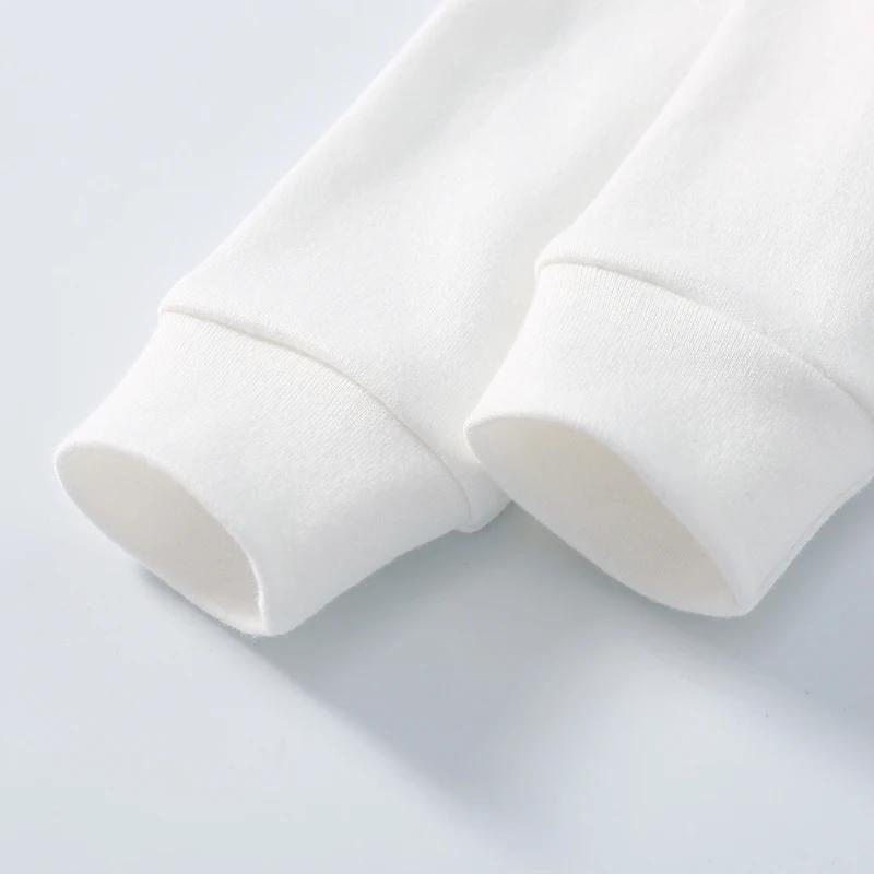 vêtements pour bébés Polo à manches longues pour nouveau-né, barboteuse pour tout-petits, 100% coton