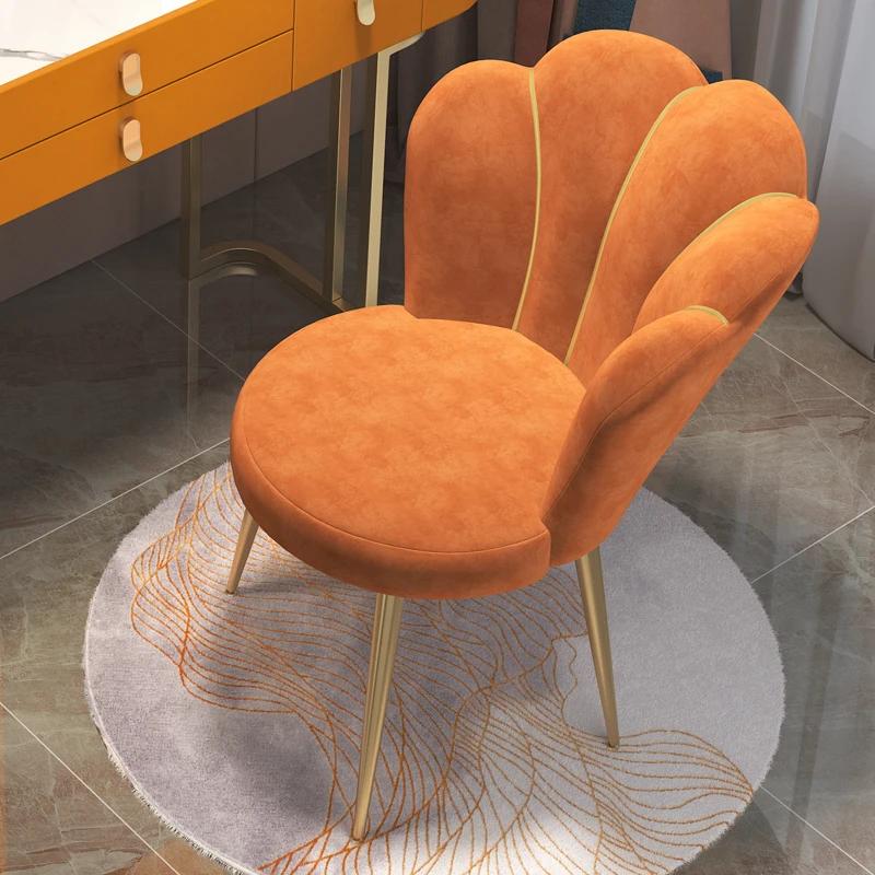 Meubles nordiques, chaise de salon, tabouret de maquillage de chambre à coucher, siège de loisirs mo