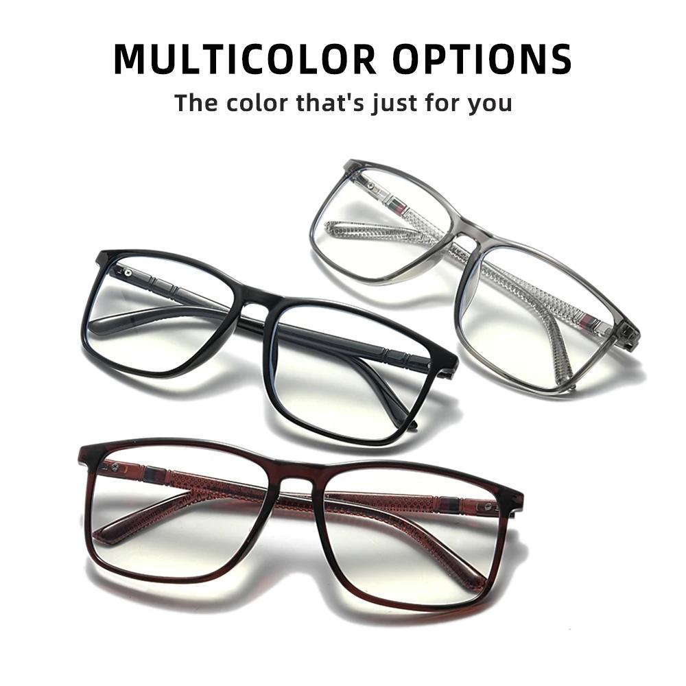 Lunettes de lecture classiques pour hommes/femmes, Anti lumière bleue, presbytie, lecteur + 1.0 + 1.