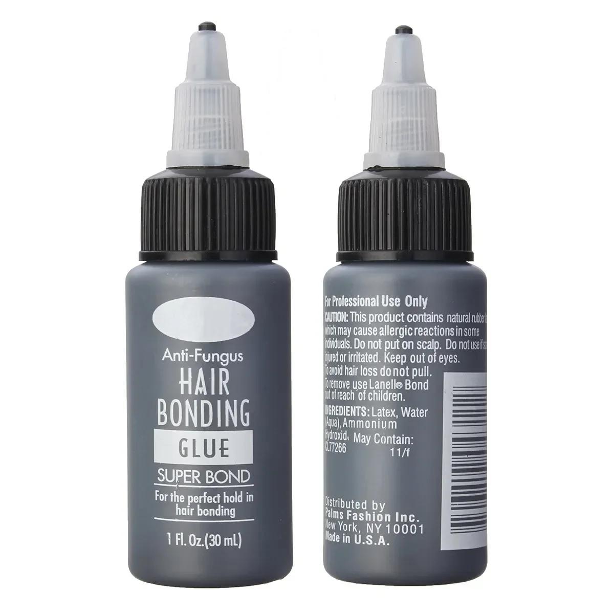 Colle de liaison pour cheveux noirs Lanell, vente en gros, anti-champignon