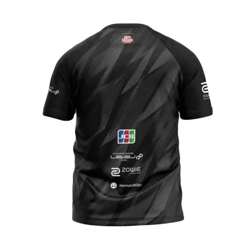 Été décontracté e-sports Zeta Division équipe maillot identité à manches courtes t-shirt hommes haut