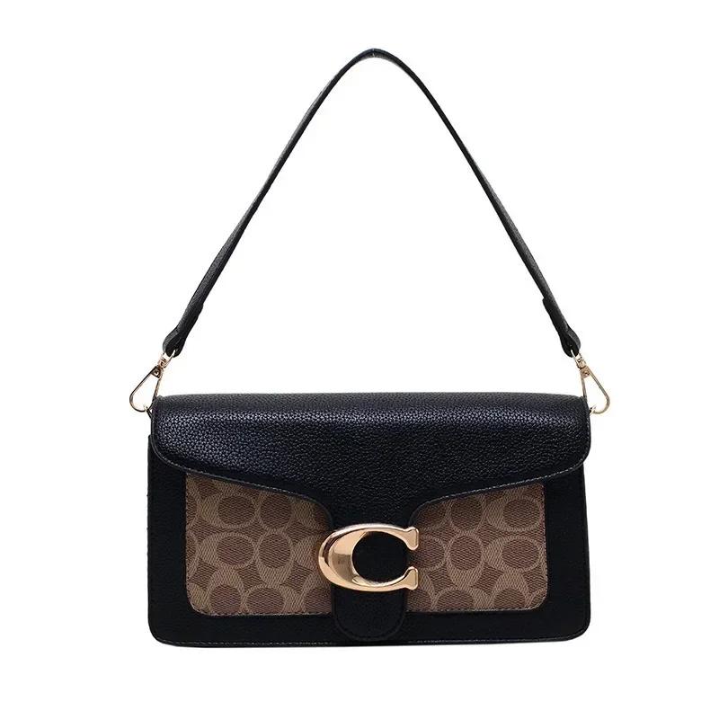 Sac à langer et sac bandoulière pour femme, modèle 2026, nouveau, imprimé, tendance, petit sac carré