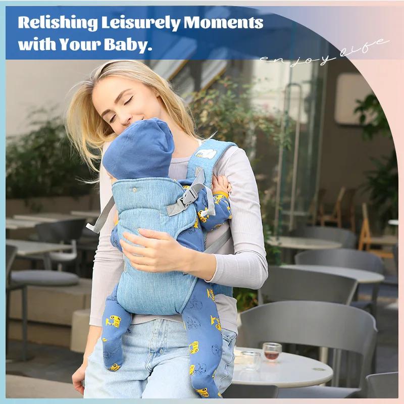 Bandoulière pour bébé, sac à dos Portable pour enfants, épais, sweat à capuche ergonomique, sangle k