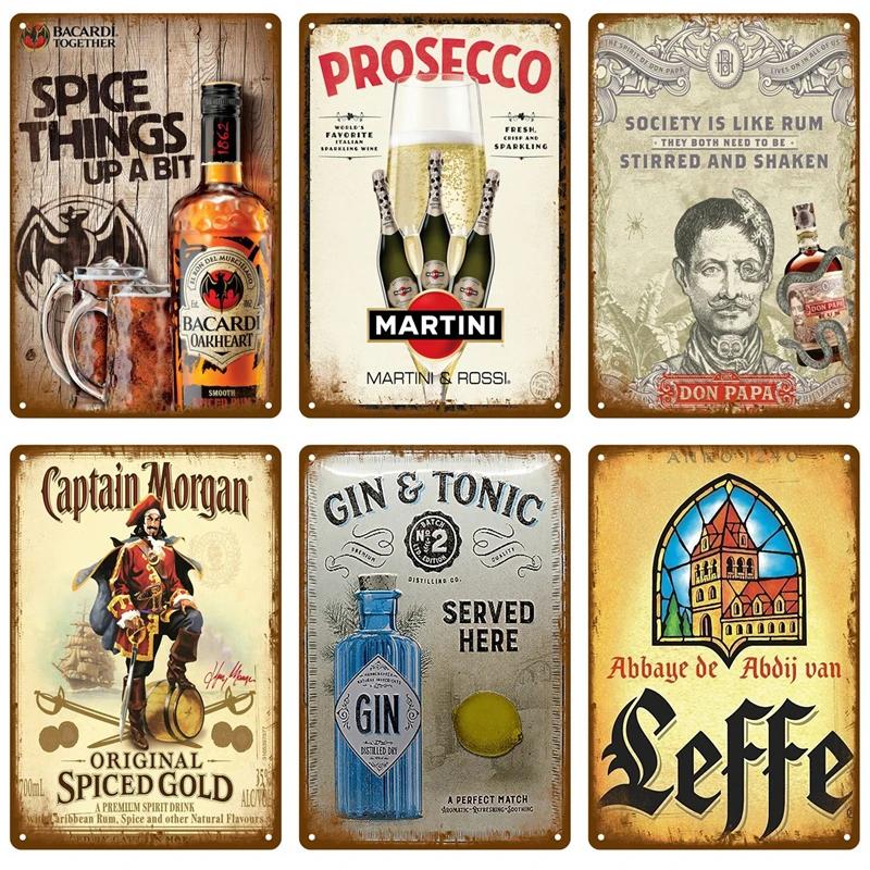 Panneau métallique de bière, affiche drôle, décoration de maison pour Bar, Pub, Club, grotte d'homme