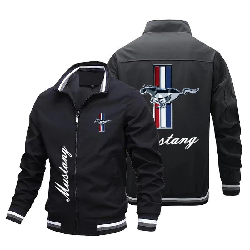 Nouvelle Veste Homme Ford Mustang Logo Grande Taille Respirante Moto Racing Haute Qualité – Collecti
