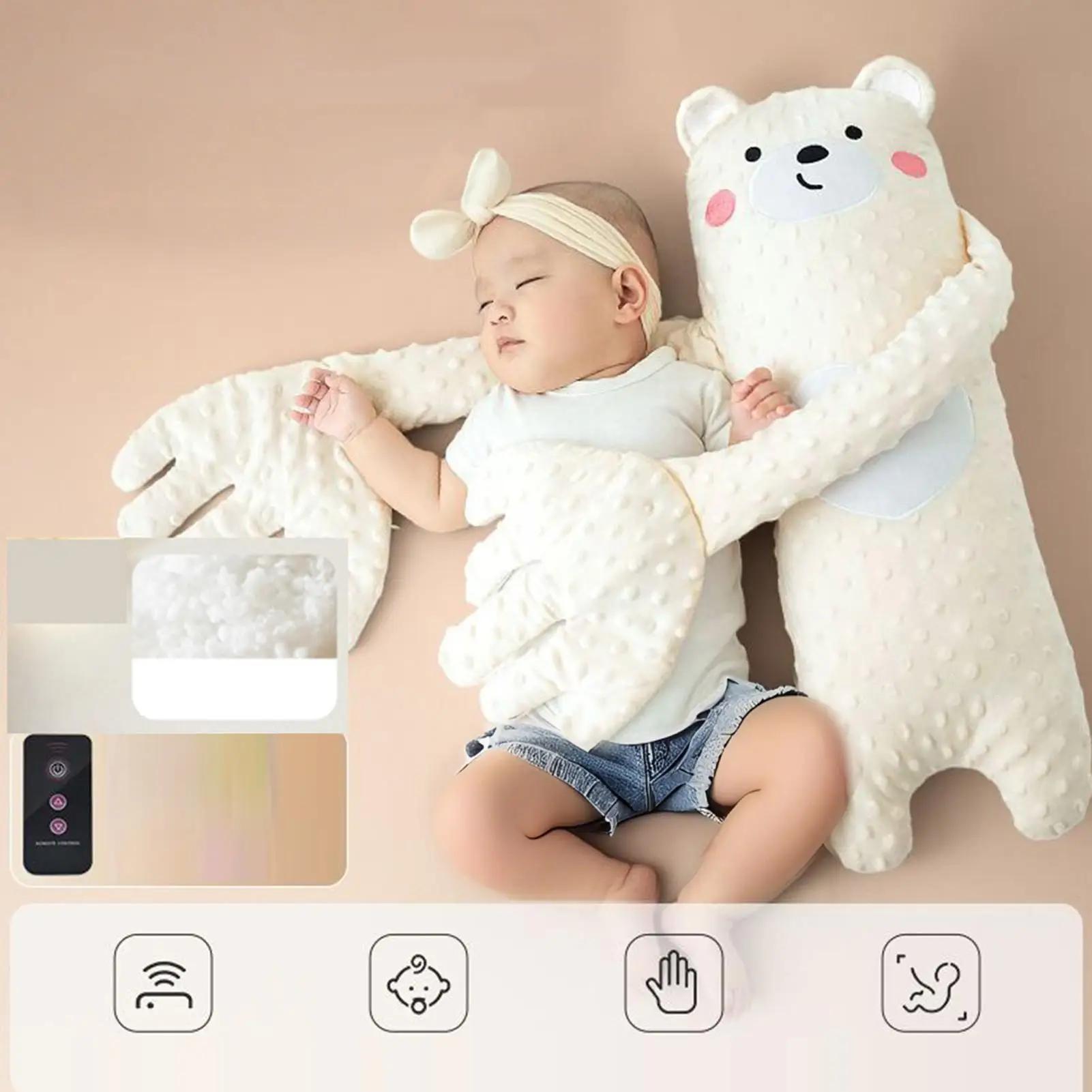 Patter de sommeil pour bébé, oreiller de sommeil avec télécommande, mignon en forme d'animal, oreill