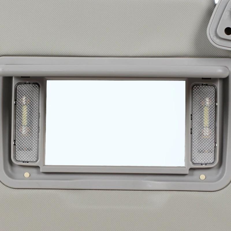 Pare-soleil avant de toit de voiture avec lumière de miroir de maquillage, pare-soleil pour Renault 