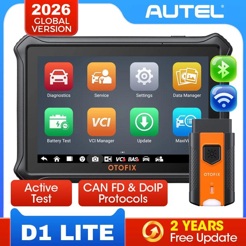 Scanner OBD2 automobile OTOFIX D1 Lite, mise à jour de 2 ans, contrôle bidirectionnel, outil de Diag